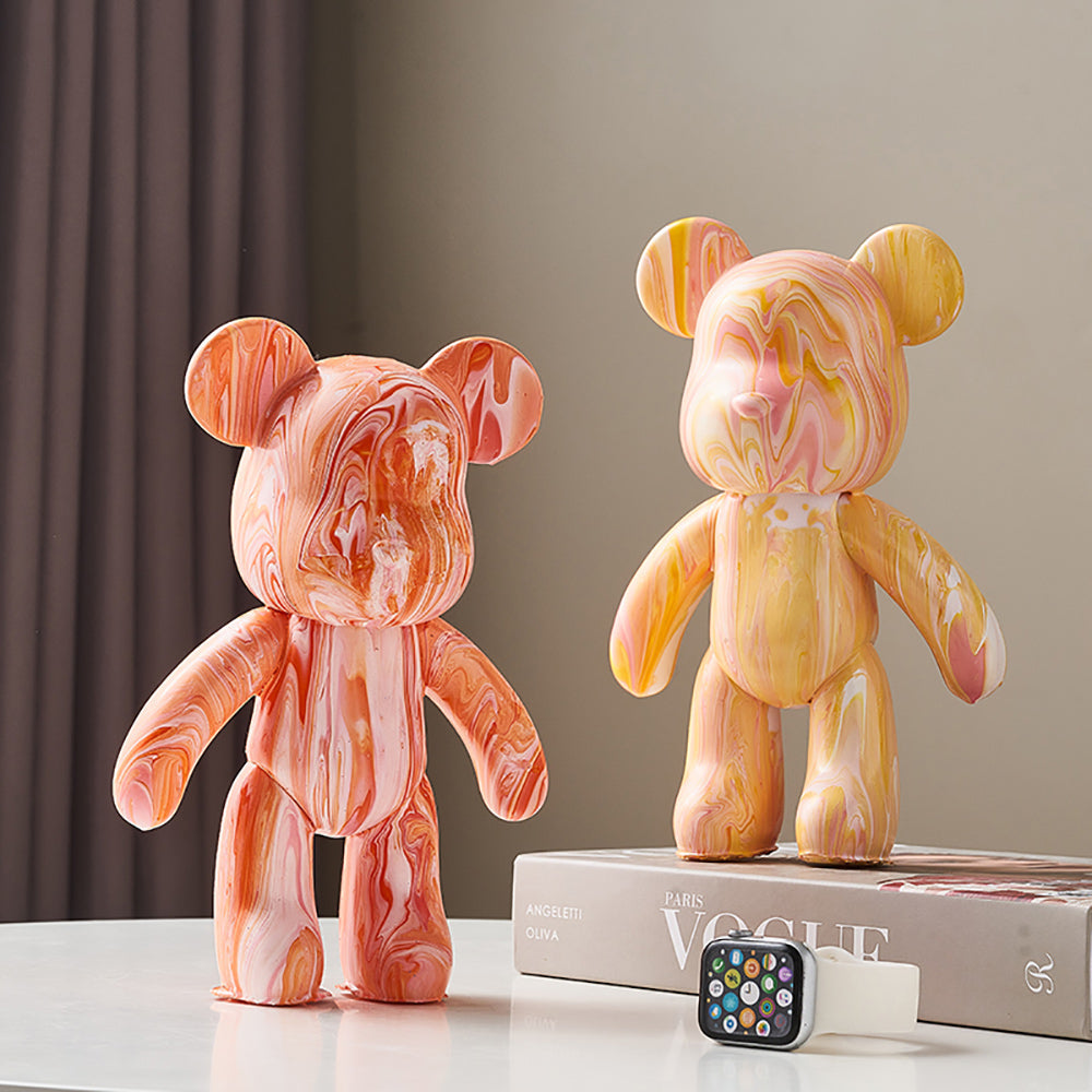 DIY Graffiti Bear Figurine