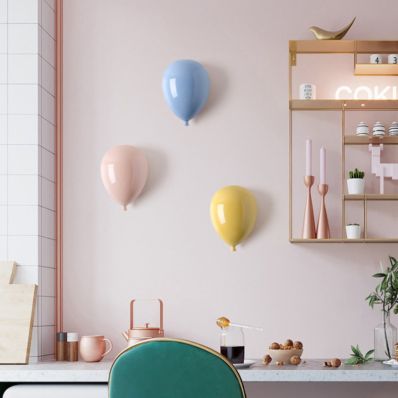 Ceramic Balloon Wall Decor