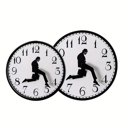 TimeChic - Ministry of Funny Walking Wall Clock