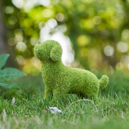 Garden Puppy Decor