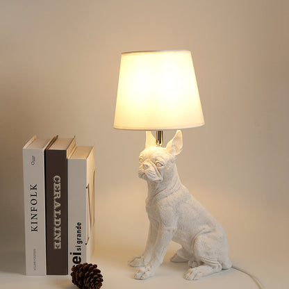 PupElegance - Art Deco Dog Table Lamp