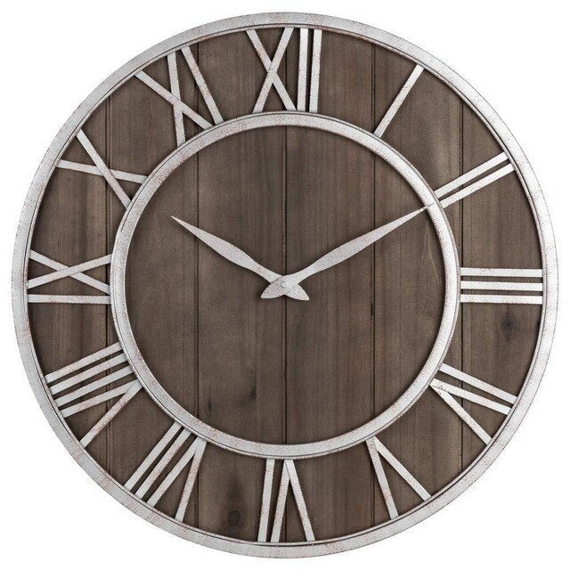 EcoTime - European Wood-Metal Wall Clock