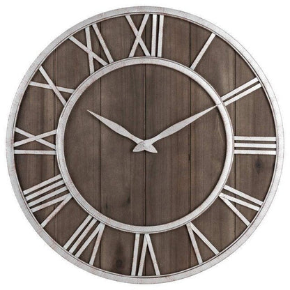 EcoTime - European Wood-Metal Wall Clock