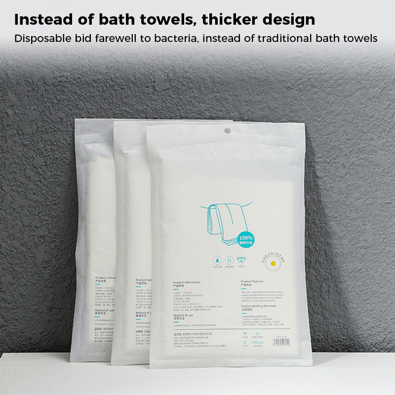 Disposable disinfection bath towel