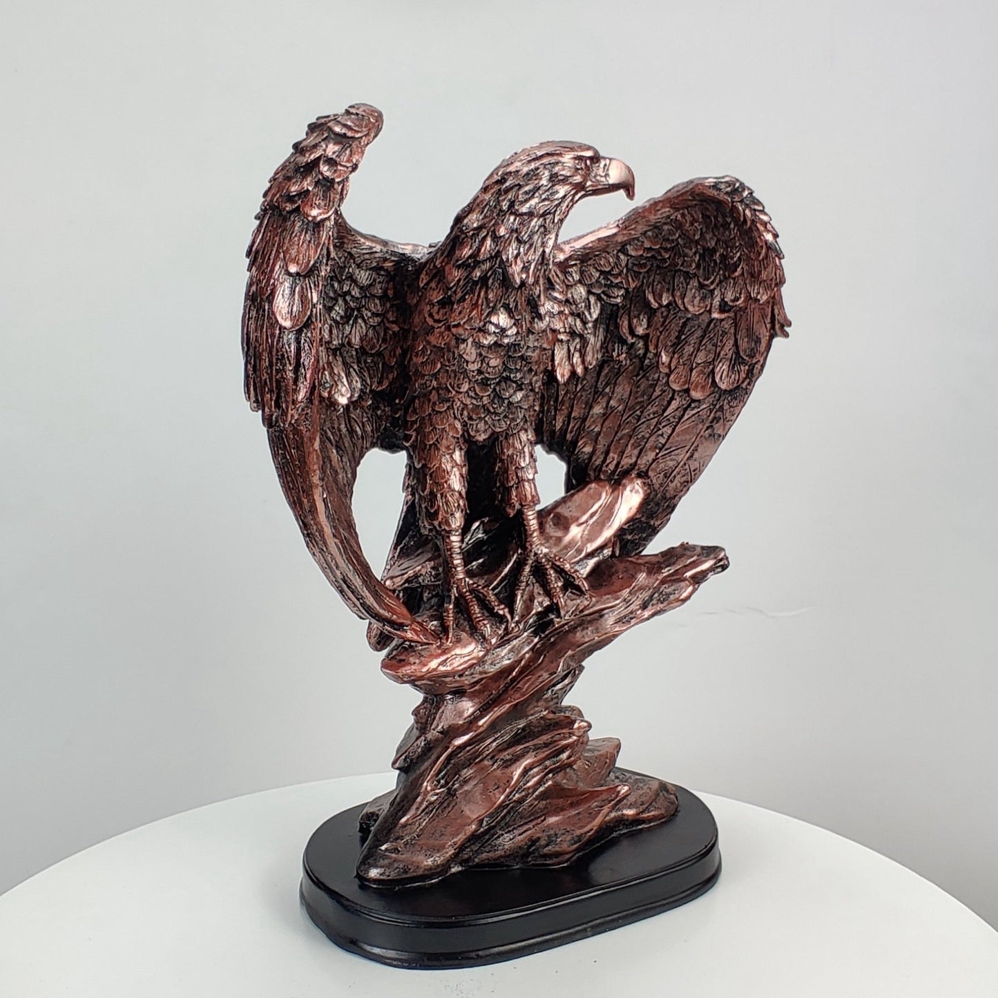 Black Hawk Eagle Sculpture