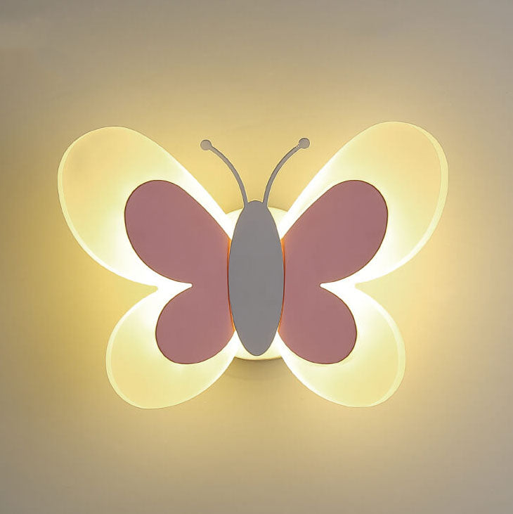 LuminoArt - Creative Butterfly LED Wall Lamp with 1 Light of Acrylic