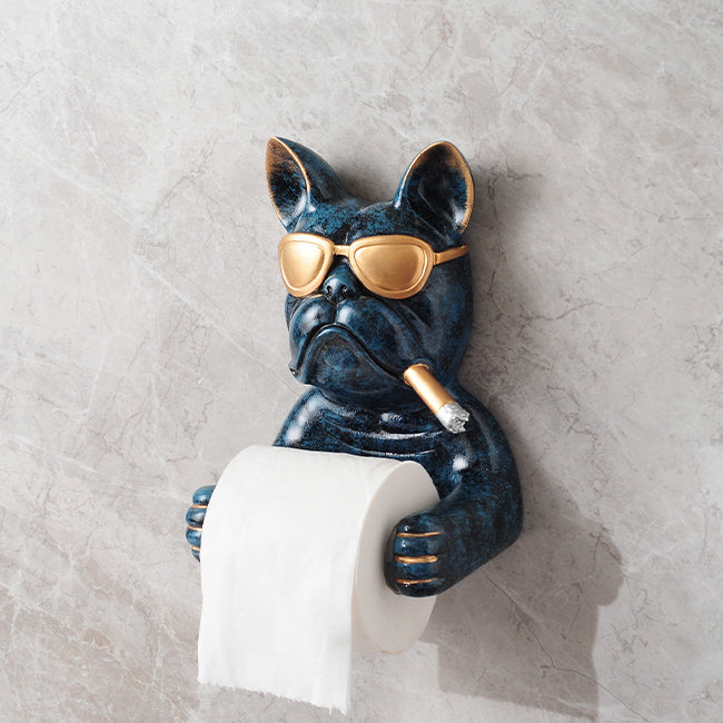 Bulldog Toilet Paper Holder