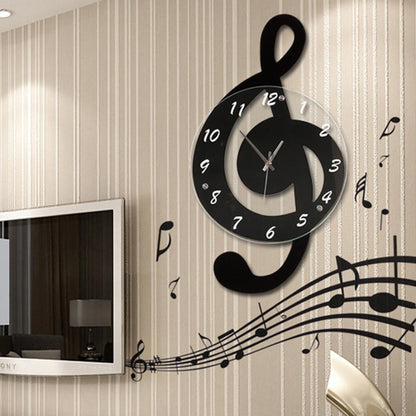 HarmonyTime - Musical G Clef Wall Clock