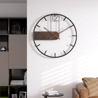 Clock - Nordica - Silent operation - Light luxury - industrial