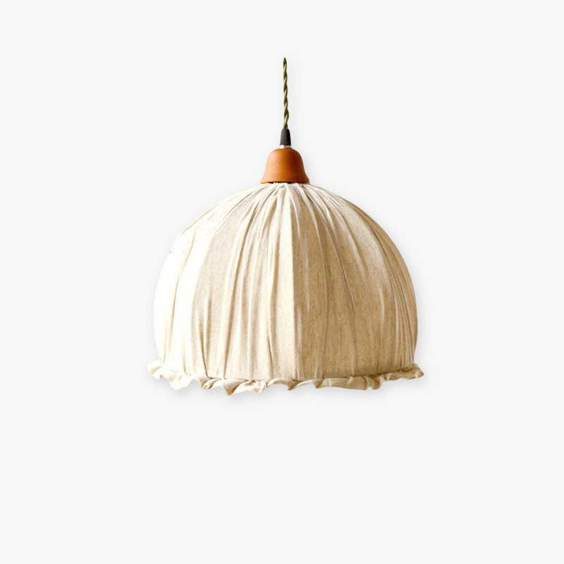 LuxeEco – Scandinavian Fabric Pendant Lamp