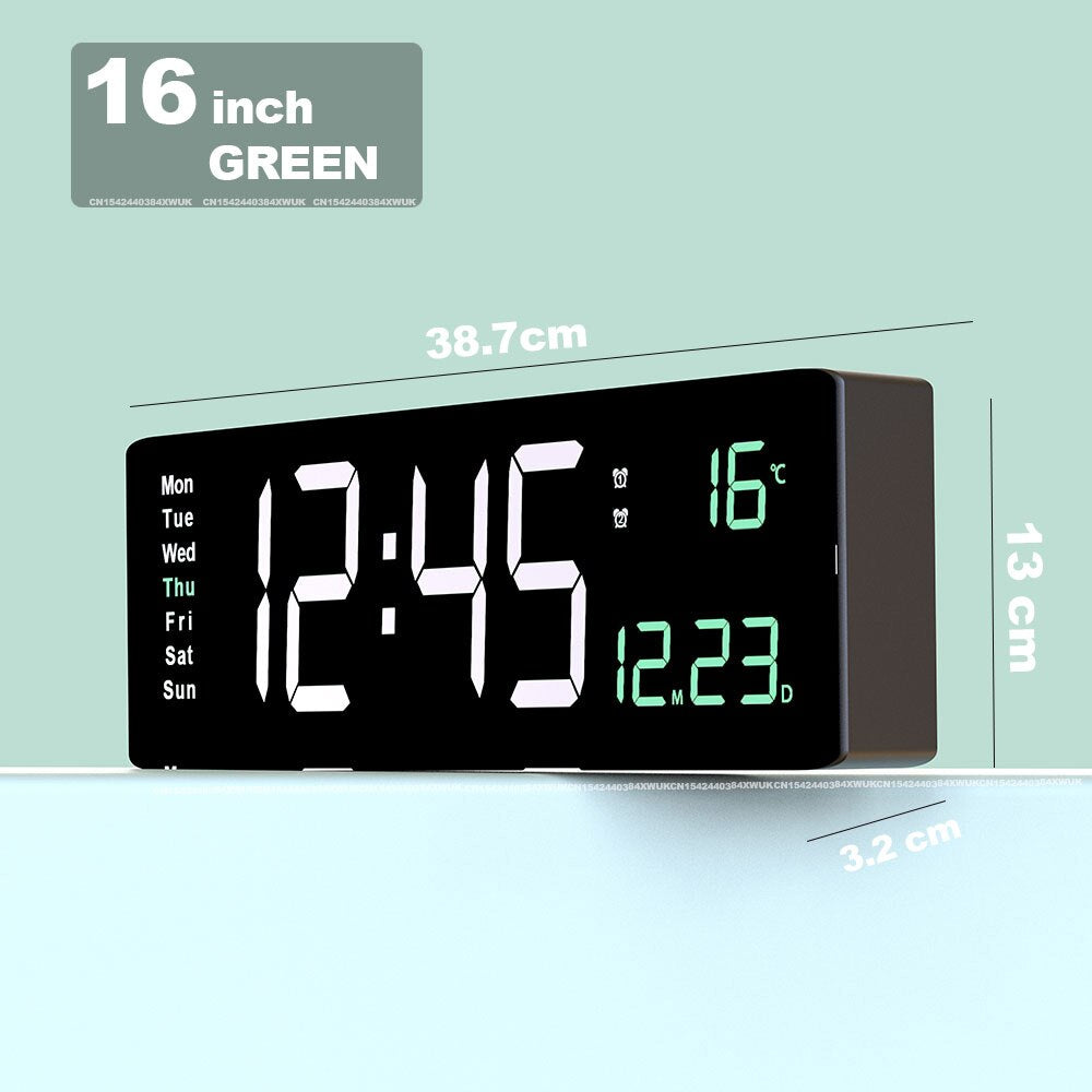 Colorful Acrylic Digital Clock - Bring color to your interior!