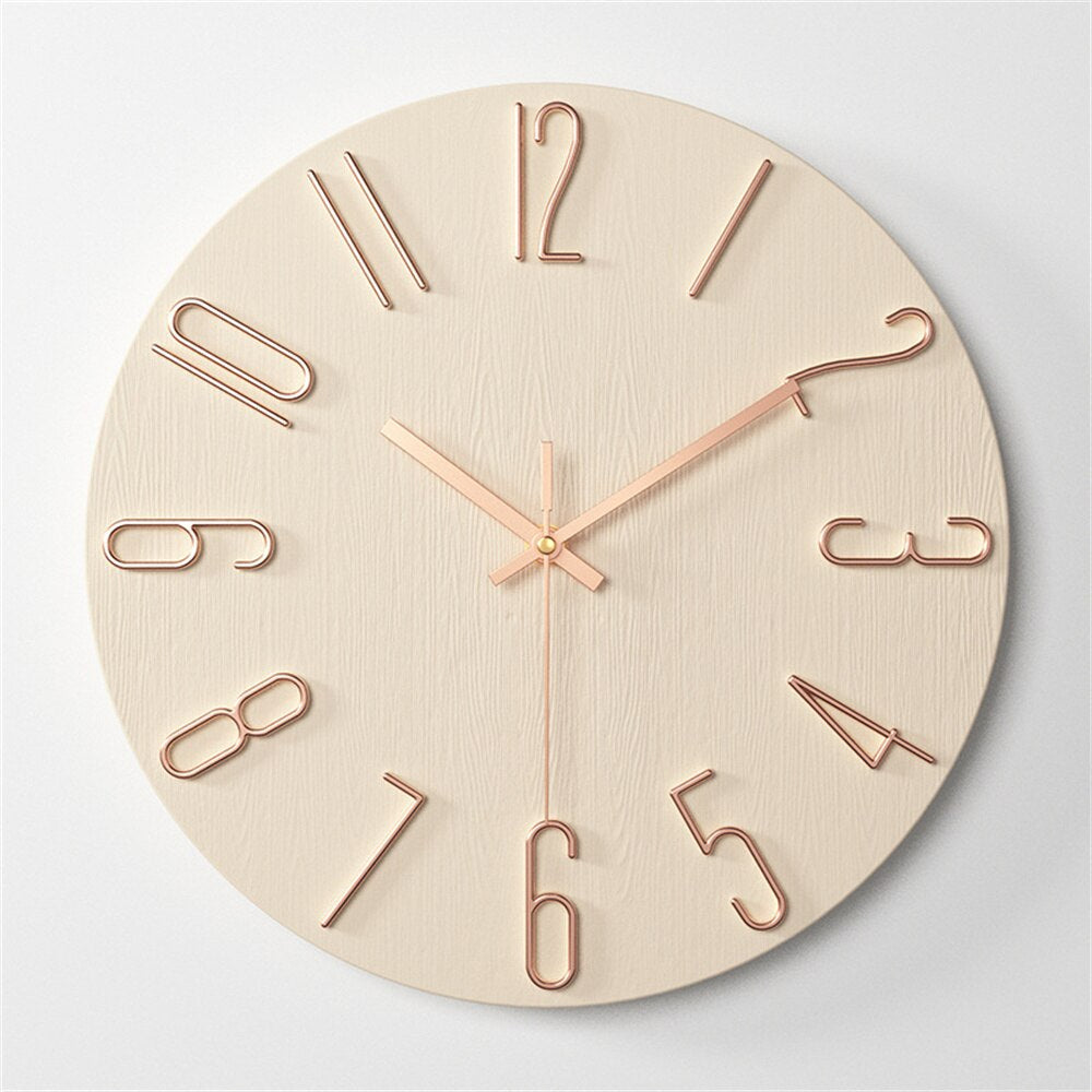 GlowTech - Modern Plastic Wall Clock