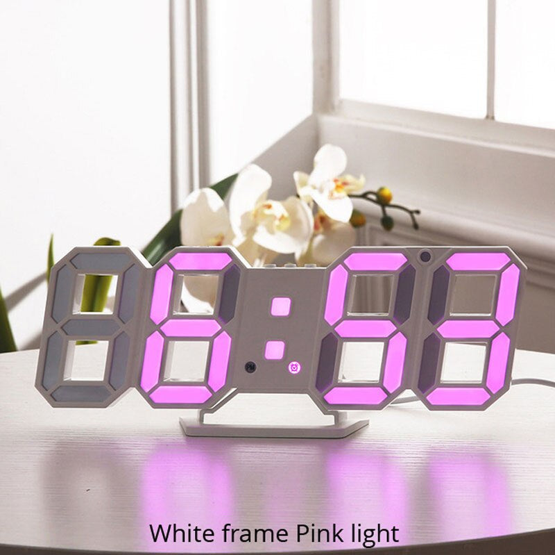 GloTime - LED Digital Multifunctional Wall Clock