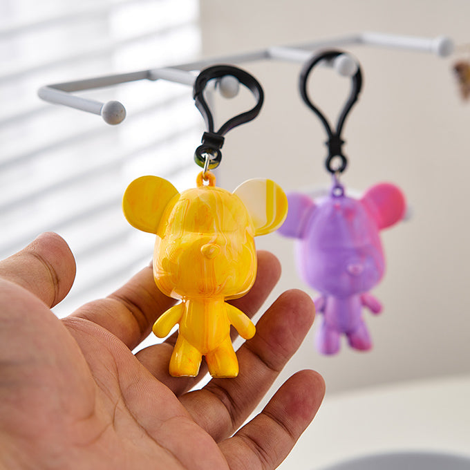 DIY Bear Figurine Keychain