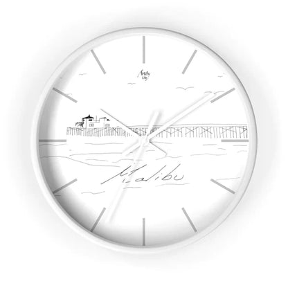 BeachWalk - Beach Promenade Wall Clock