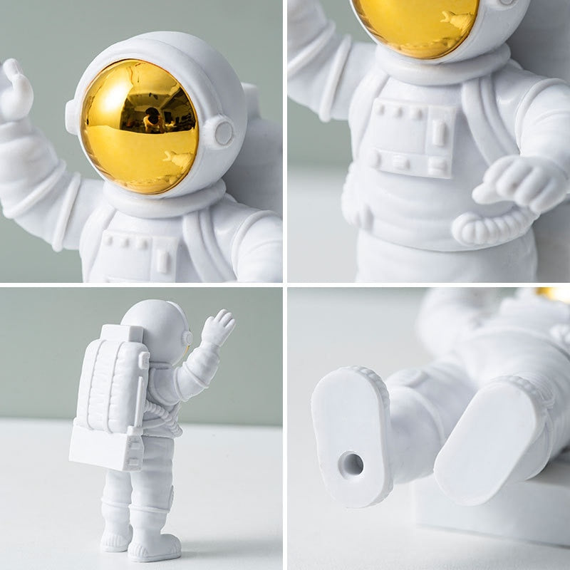 Astronaut on Moon Figurines