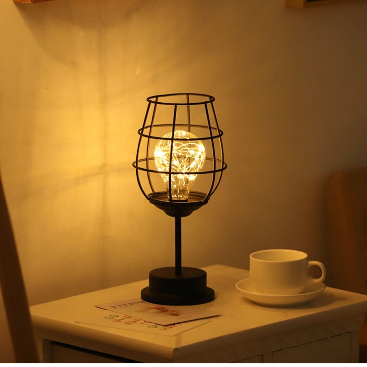 NoirLume - Transform Your Space with the Elegant Eva Luxe NoirLume Table Lamp from LuxeLume