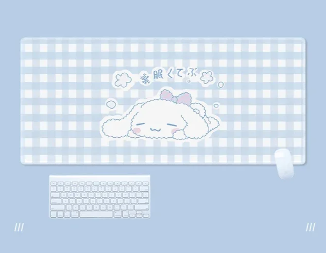 Cinnamoroll Kuromi Deskmat