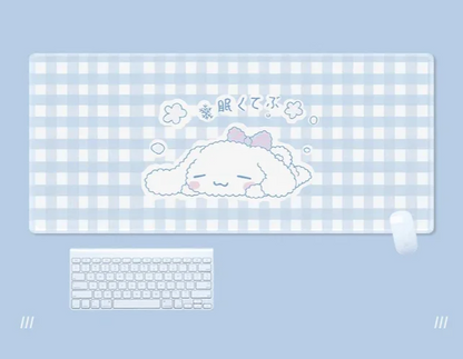 Cinnamoroll Kuromi Deskmat