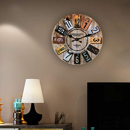 RadianceTime - Unique Rustic Country Wall Clock