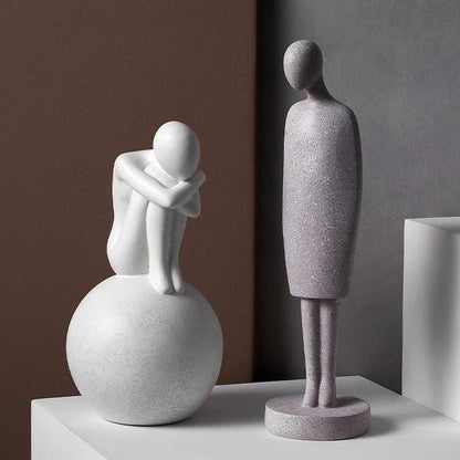 Abstract Character Sculptures