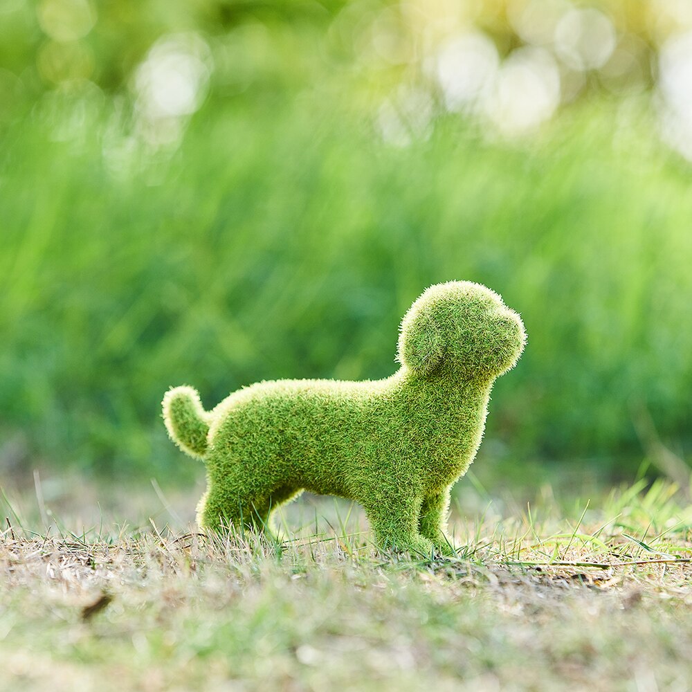 Garden Puppy Decor