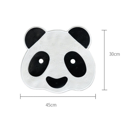 Cute Panda Silicone Bath Massage Mat with Suction Cups