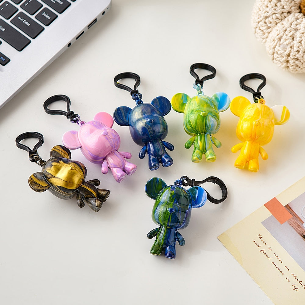 DIY Bear Figurine Keychain