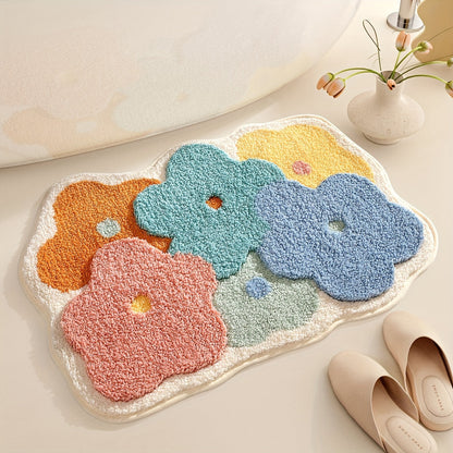 Bath mat - FlorSoft - Extra Absorbent - Floral motif