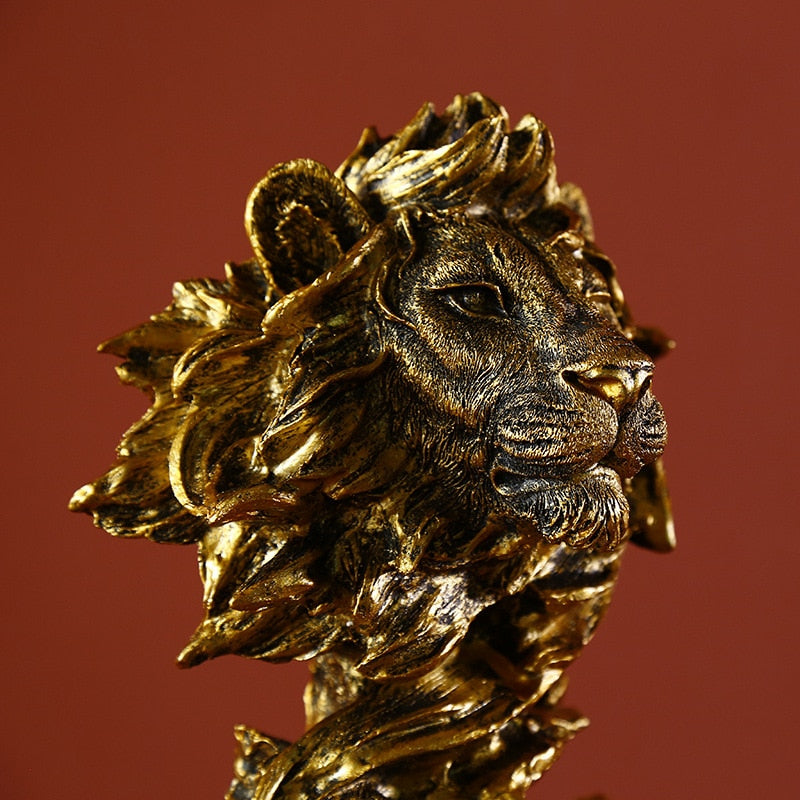 Nordic Lion Statue