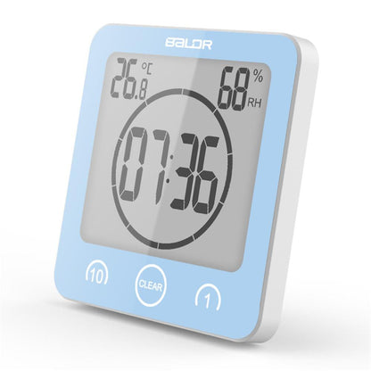 Waterproof Shower Clock - Always on time, even in the bathroom!