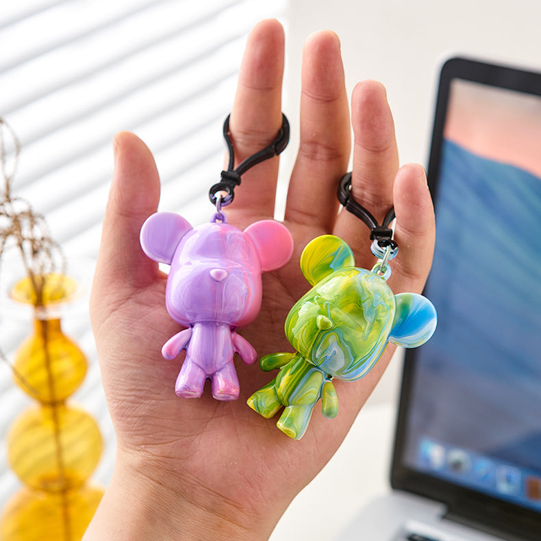 DIY Bear Figurine Keychain