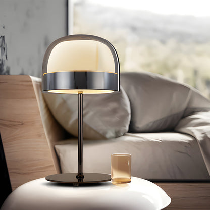 Equatore - Glass Table Lamp with Two-Layer Night Light