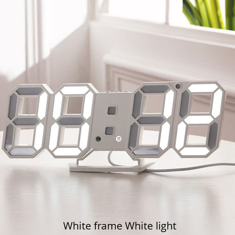 GloTime - LED Digital Multifunctional Wall Clock