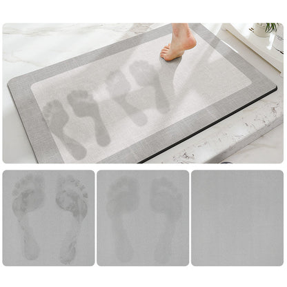 Non-Slip Minimalism Bathroom Floor Mat - Super Absorbent, Easy to Clean