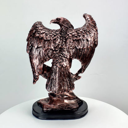 Black Hawk Eagle Sculpture