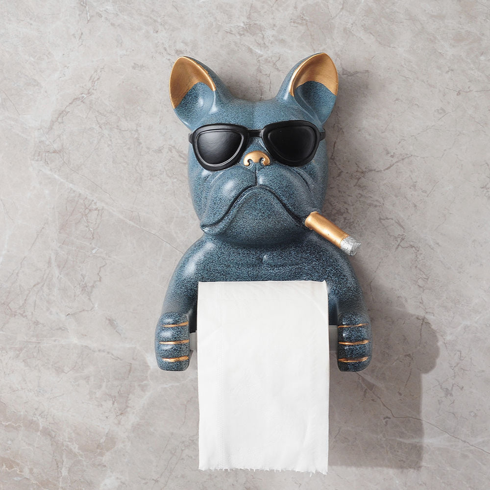 Bulldog Toilet Paper Holder