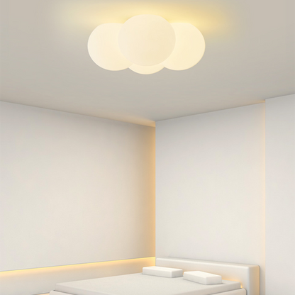 White Cloud Bubbles Ceiling Light - Modern LED Fixture for Living Room, Bedroom, Hallway