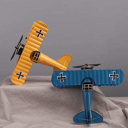 Retro Metal Plane Craft