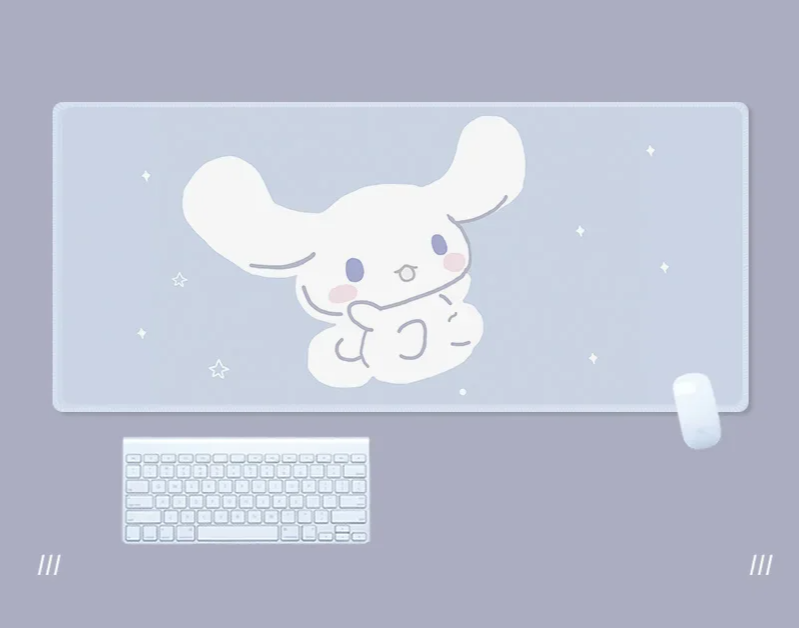 Cinnamoroll Kuromi Deskmat