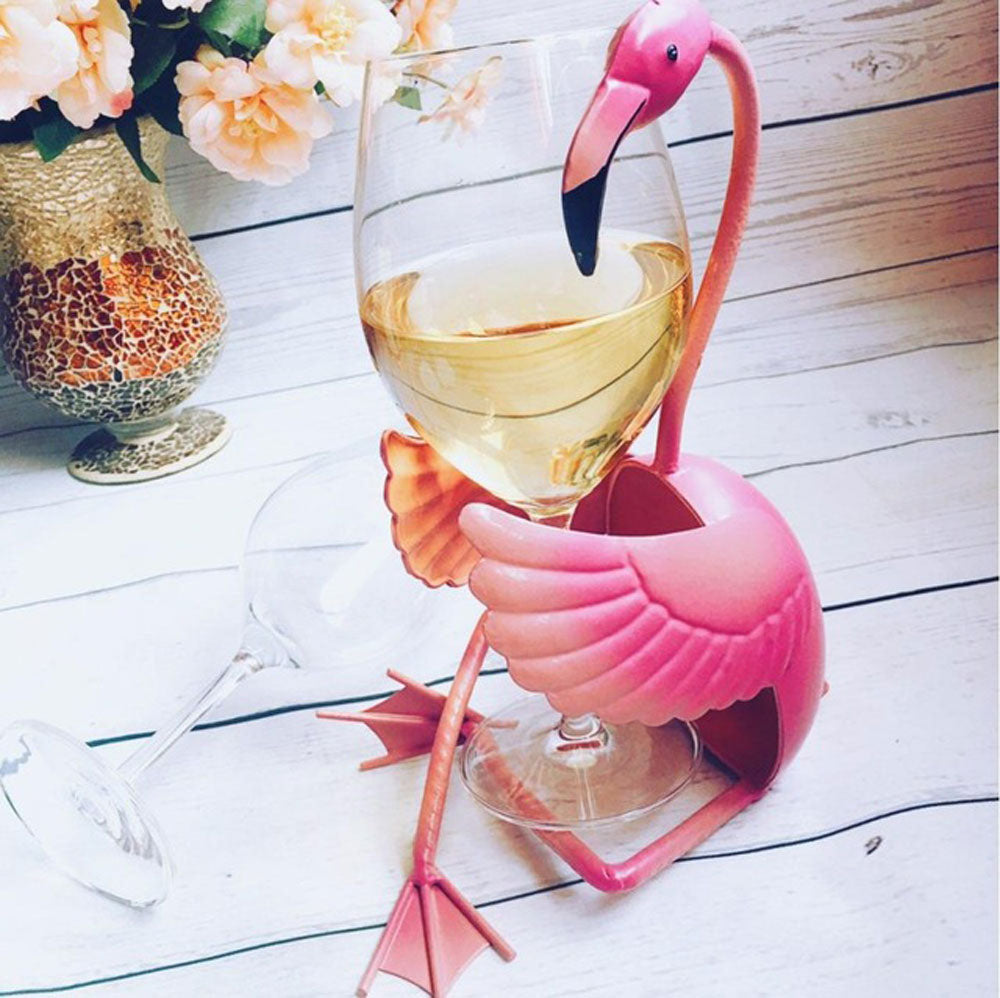 Flamingo Wine Holder