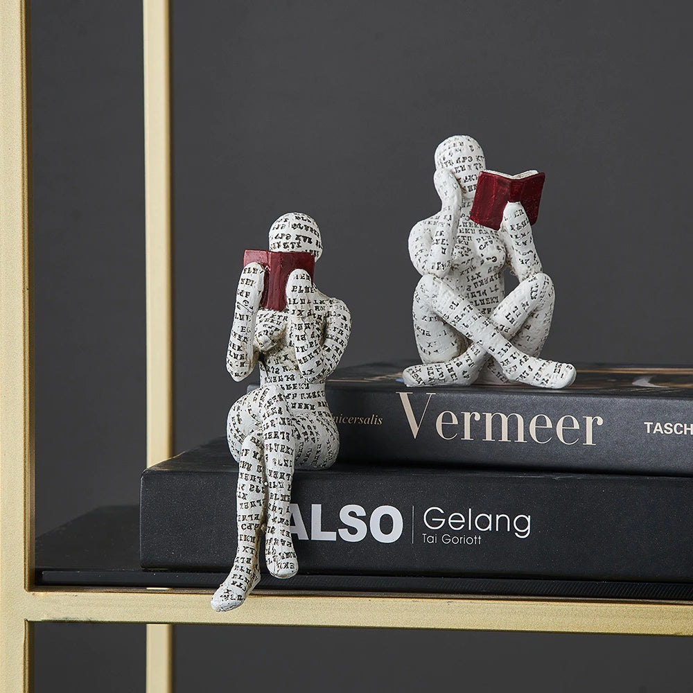 Alphabet Mummy Bookshelf Decor