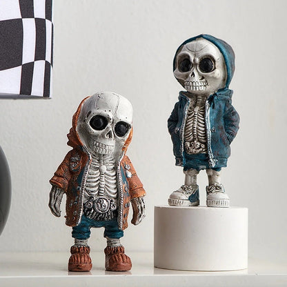 Street Skeleton Figurines