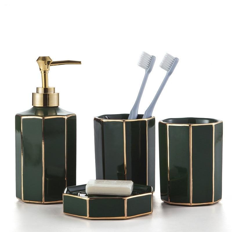 DAMASK BATHROOM SET