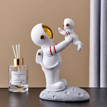 Astronaut Family Statues