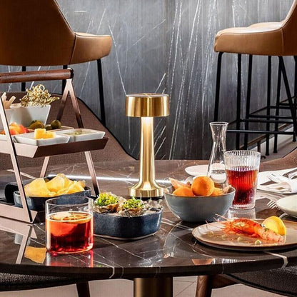 Perspective - Retro Rechargeable Wireless Restaurant Bar LED Table Lamp