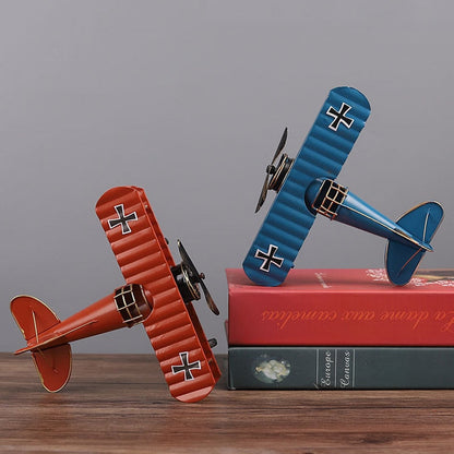 Retro Metal Plane Craft