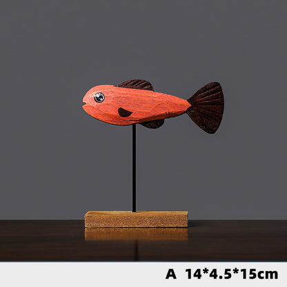 Wooden Aquatic Sculpture