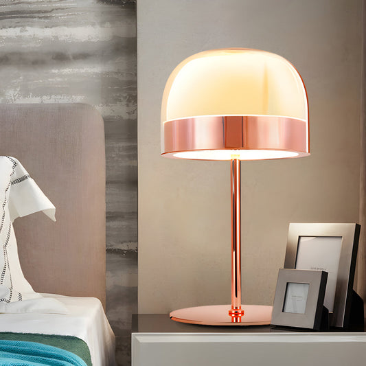 Equatore - Glass Table Lamp with Two-Layer Night Light