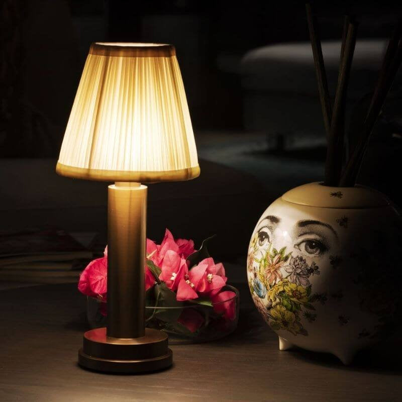 LED Rechargeable Cordless Metal Table Lamp